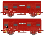 Exact-Train EX20926 - H0 - Gedeckte Güterwagen Provence Express, SNCF, Ep. IV